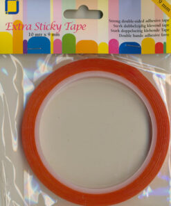 Extra sticky tape i rød