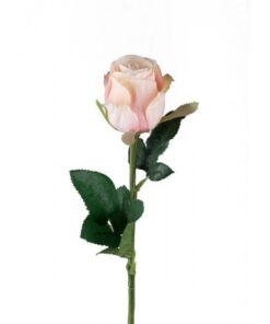 Rose stort hoved stilk 50 cm. lys rosa 9603-21