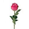 Rose stort hoved stilk 50 cm. Pink 9603-25