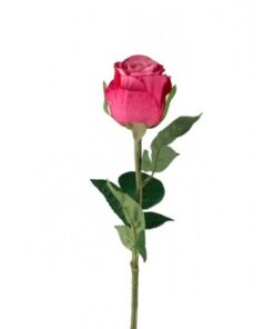 Rose stort hoved stilk 50 cm. Pink 9603-25